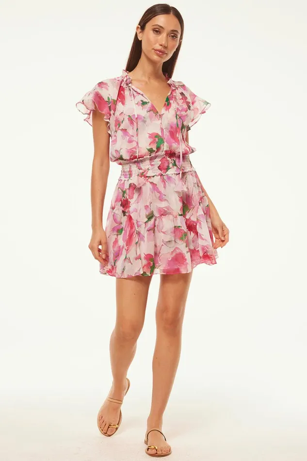 Women MISA Los Angeles Dresses NATALIA DRESS Garden Fuchsia