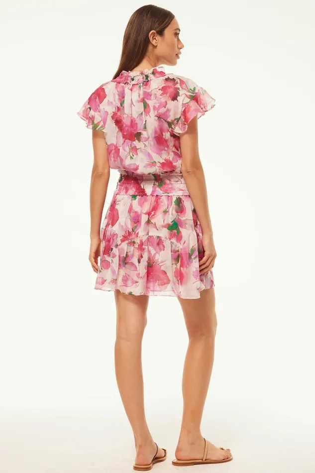 Women MISA Los Angeles Dresses NATALIA DRESS Garden Fuchsia