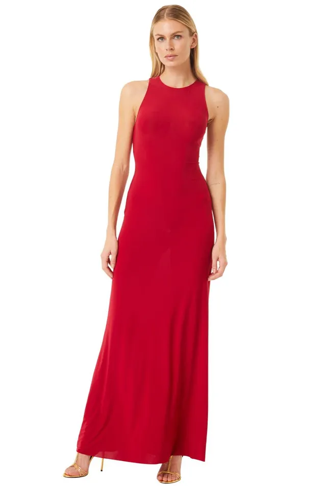 Women MISA Los Angeles Dresses PARGOL DRESS Espresso