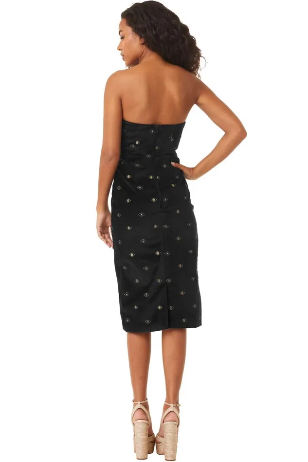 Women MISA Los Angeles Dresses PERRIN DRESS Black