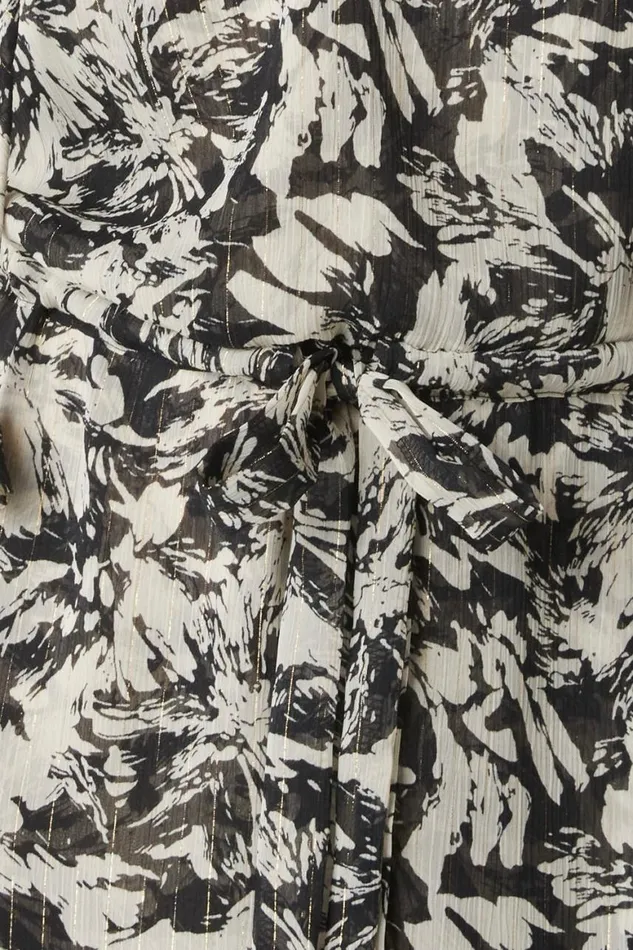 Women MISA Los Angeles Dresses RANJANA DRESS Tonal Abstract