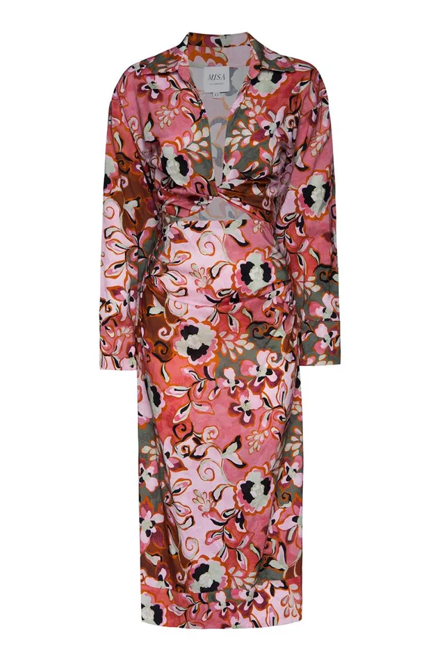Women MISA Los Angeles Dresses SUNG DRESS Resort Batik Cotton Rayon