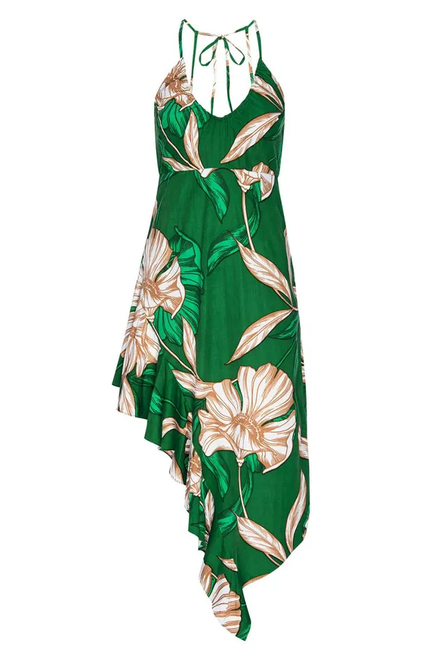 Women MISA Los Angeles Dresses VALERIA DRESS Cartagena Flora