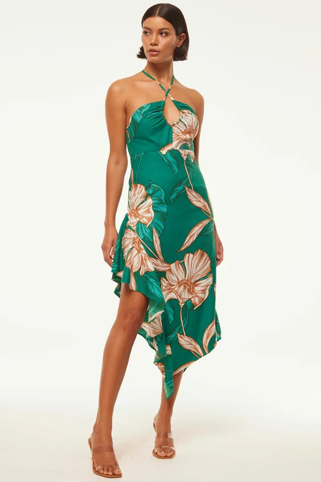 Women MISA Los Angeles Dresses VALERIA DRESS Cartagena Flora