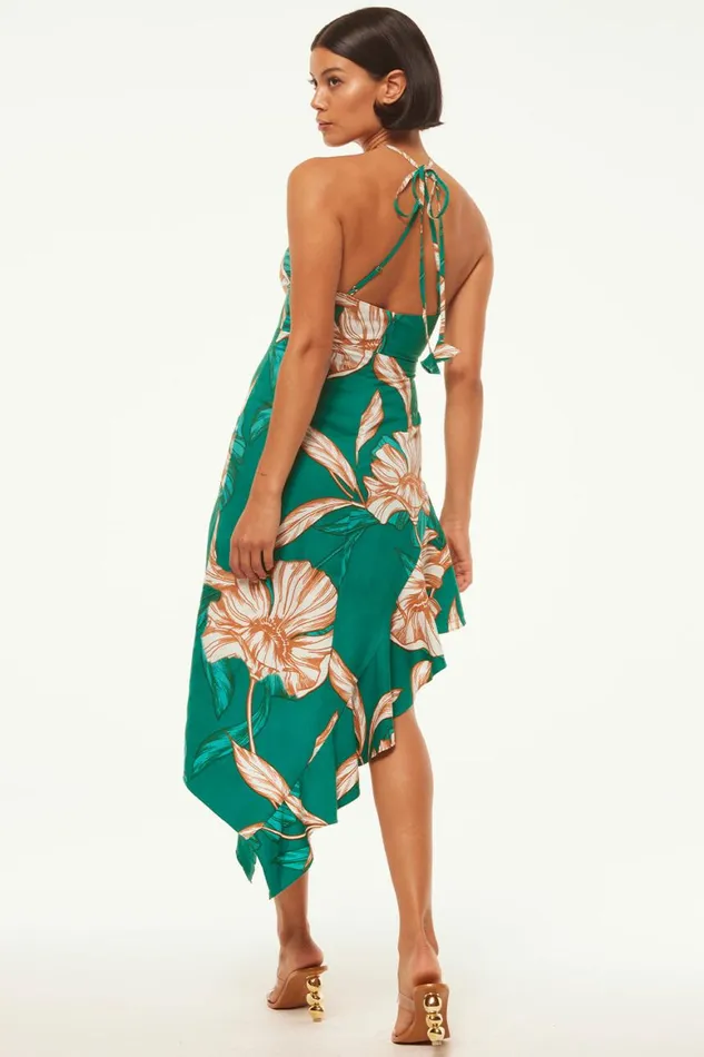 Women MISA Los Angeles Dresses VALERIA DRESS Cartagena Flora