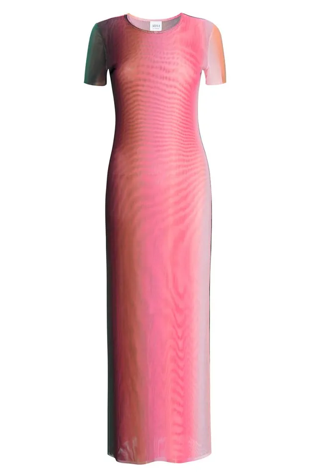 Women MISA Los Angeles Dresses VANESSA DRESS Cali Ombre