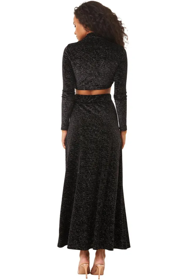 Women MISA Los Angeles Matching Sets EKAT SKIRT Astral Dusted
