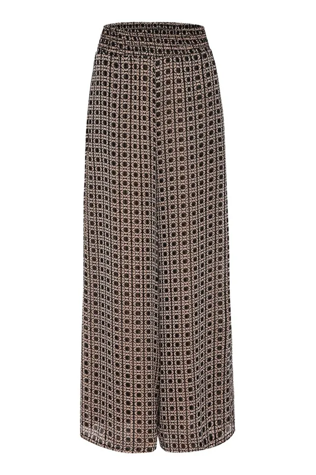 Women MISA Los Angeles Pants FREDA PANT Lattice Tile