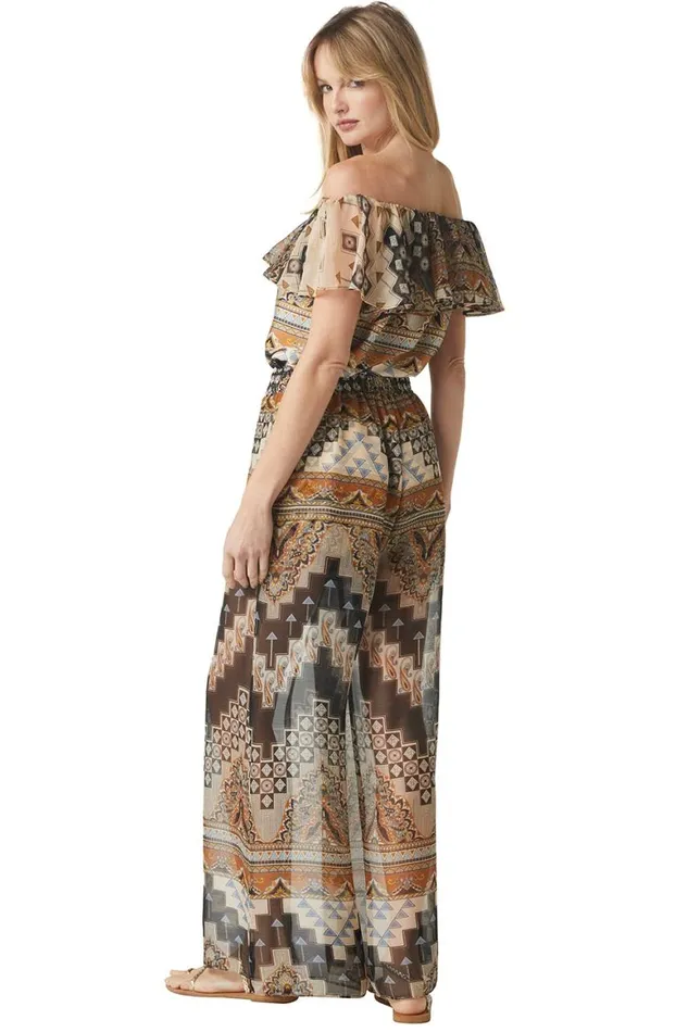 Women MISA Los Angeles Pants PIA PANT Alhambra Mosaic