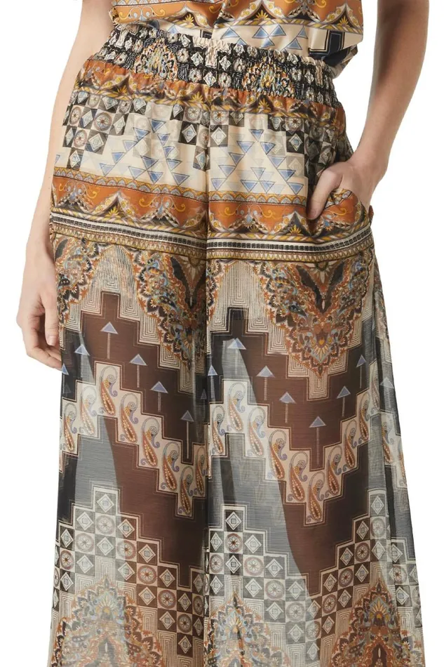 Women MISA Los Angeles Pants PIA PANT Alhambra Mosaic