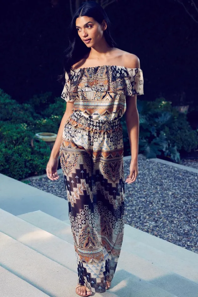 Women MISA Los Angeles Pants PIA PANT Alhambra Mosaic