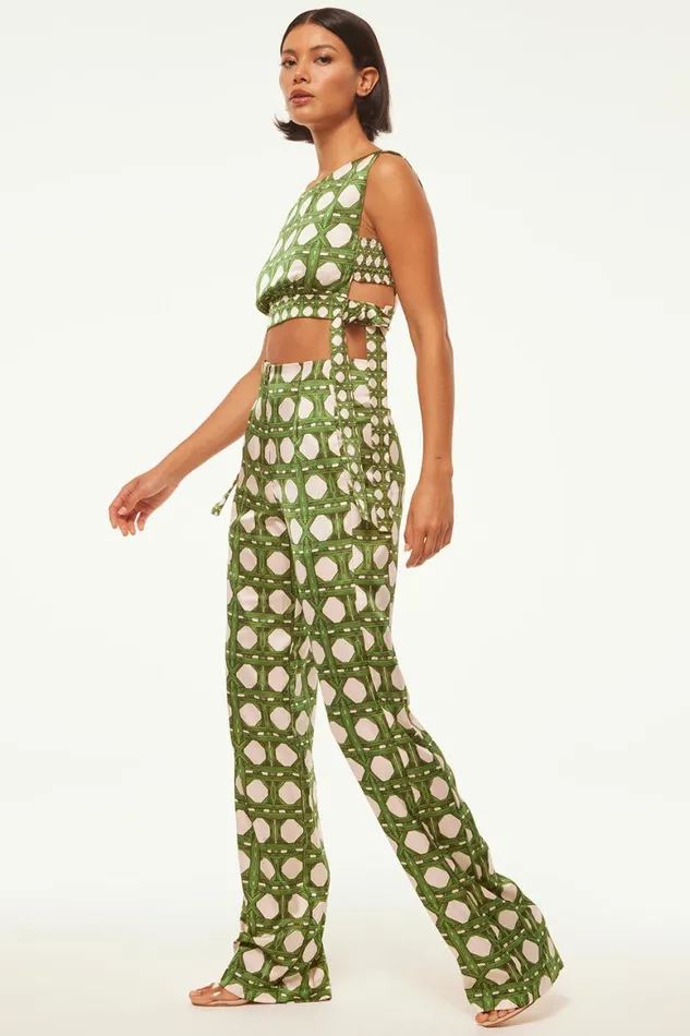 Women MISA Los Angeles Pants RITA PANT Rattan Tile