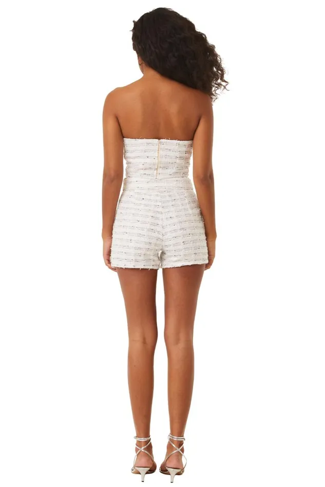 Women MISA Los Angeles Skirts and Shorts CHOUPETTE SHORT Winter White