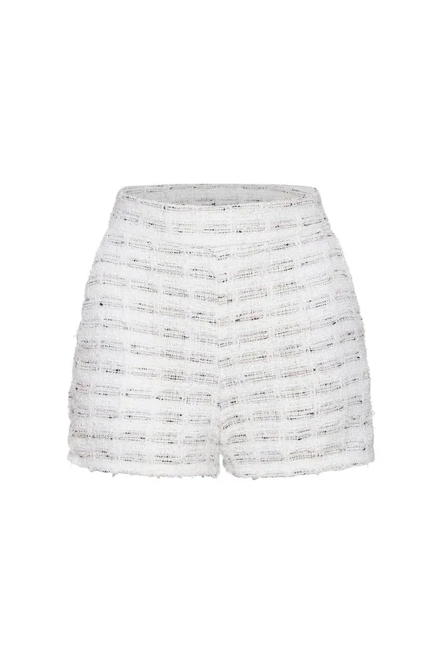 Women MISA Los Angeles Skirts and Shorts CHOUPETTE SHORT Winter White
