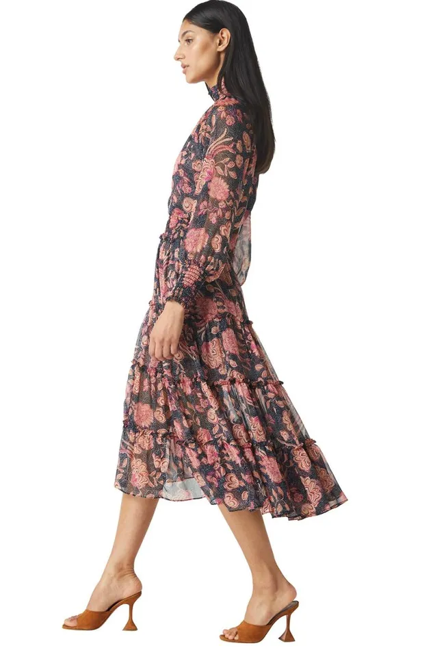 Women MISA Los Angeles Skirts and Shorts NANDA SKIRT Flora Dot