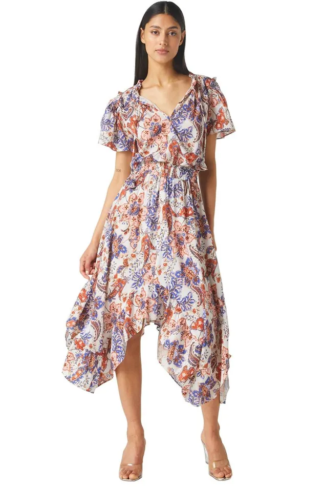 Women MISA Los Angeles Skirts and Shorts PHOEBY SKIRT Harvest Flora