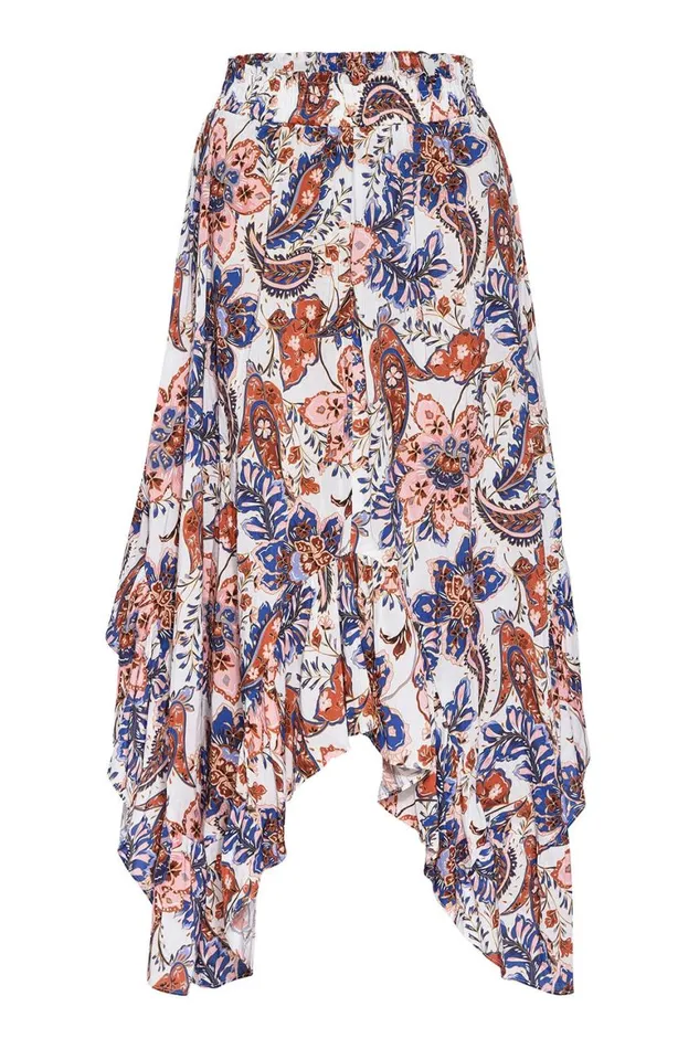 Women MISA Los Angeles Skirts and Shorts PHOEBY SKIRT Harvest Flora