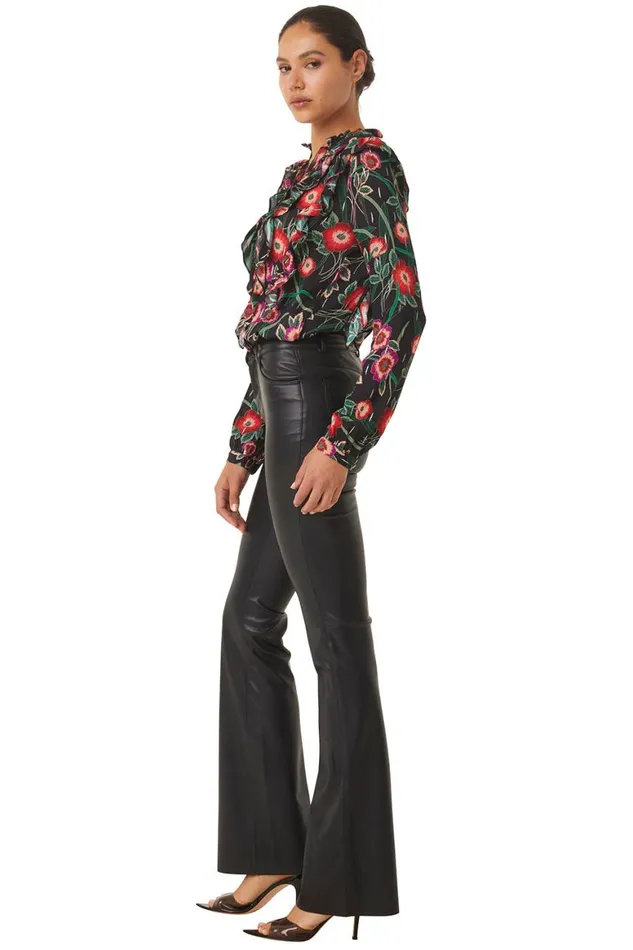 Women MISA Los Angeles Tops ASTRID TOP Anemone Awe