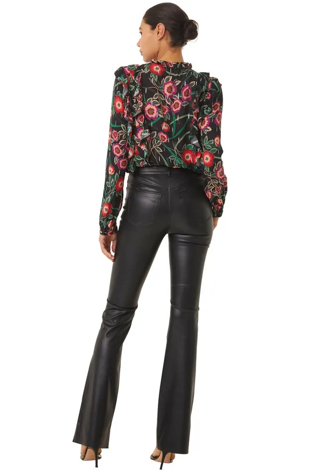Women MISA Los Angeles Tops ASTRID TOP Anemone Awe