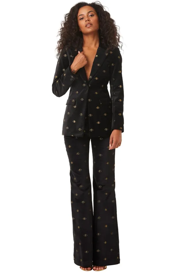Women MISA Los Angeles Tops BIANCA JACKET Black