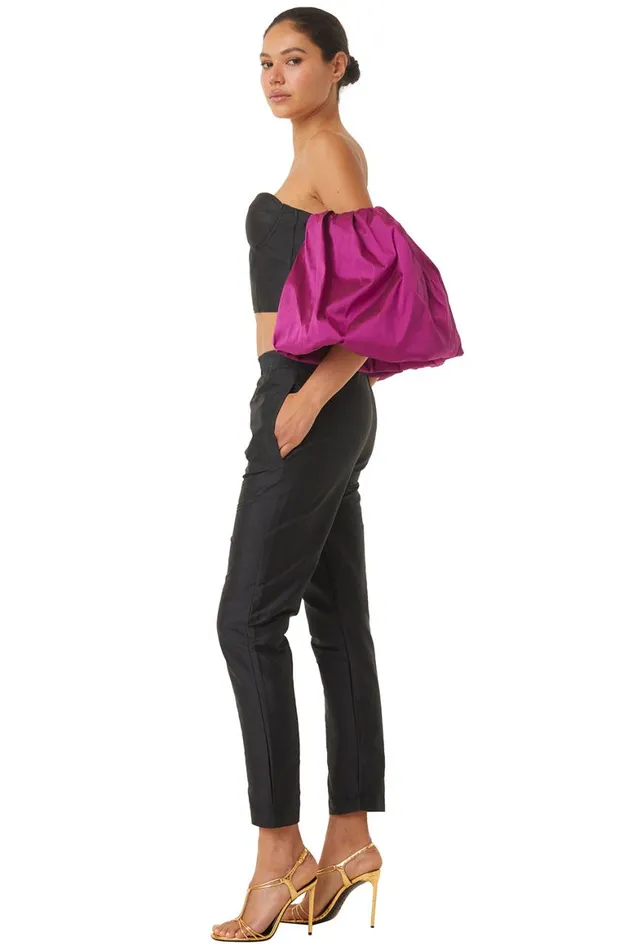 Women MISA Los Angeles Tops DITA TOP Blackmagenta