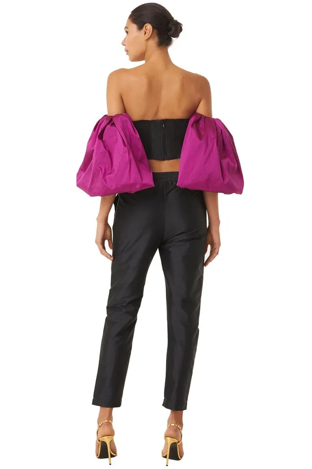 Women MISA Los Angeles Tops DITA TOP Blackmagenta