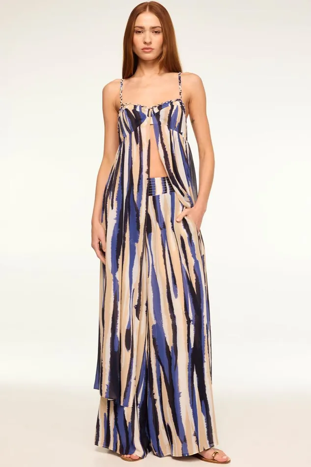 Women MISA Los Angeles Tops MAYTE TOP Striped Instinct