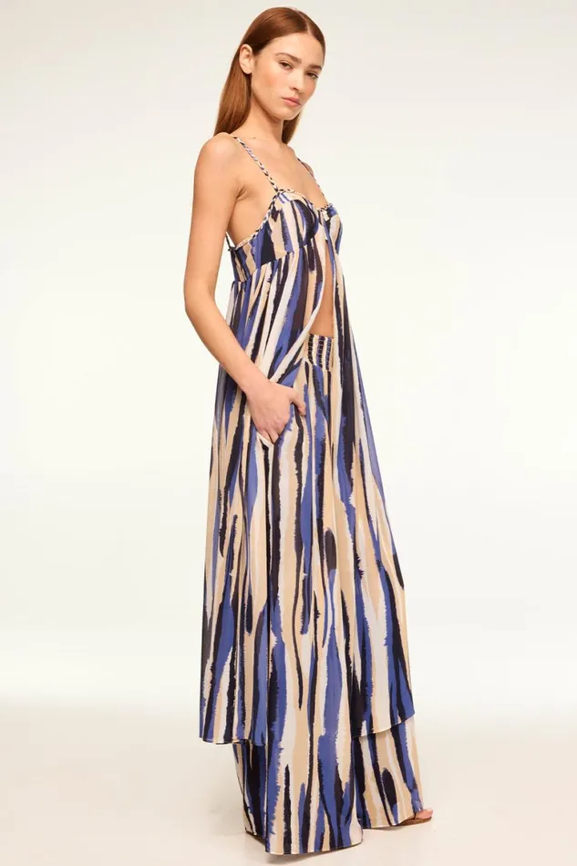 Women MISA Los Angeles Tops MAYTE TOP Striped Instinct