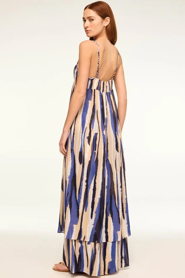 Women MISA Los Angeles Tops MAYTE TOP Striped Instinct
