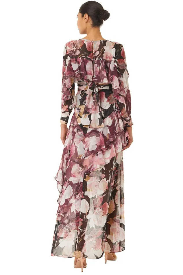 Women MISA Los Angeles Tops SILVANA TOP Flora Tropical Mix