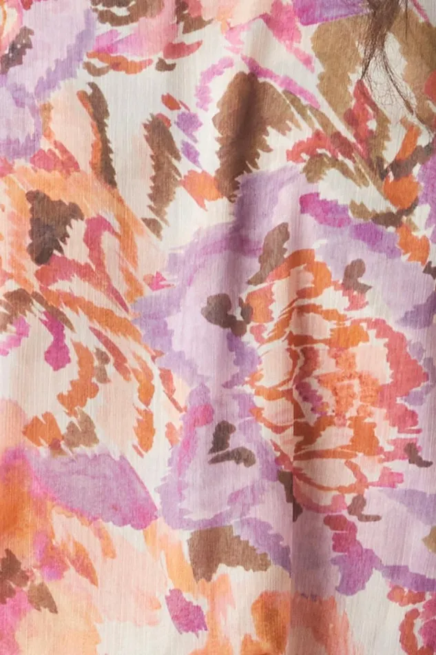 Women MISA Los Angeles Tops TOULAH TOP Sunset Blooms