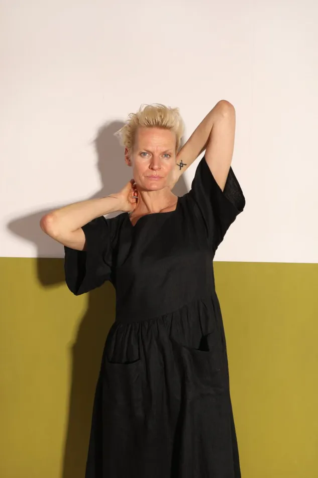 Women Mitch Dress Black LF Markey Dresses
