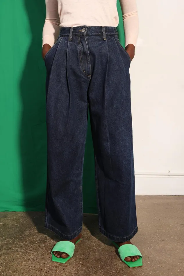 Women Myles Jean Indigo LF Markey Trousers