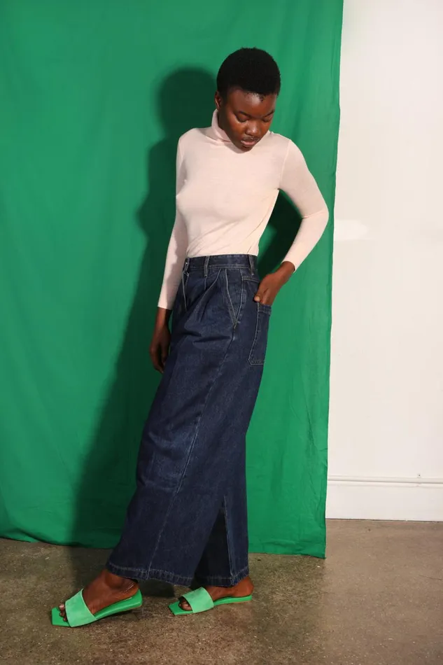 Women Myles Jean Indigo LF Markey Trousers