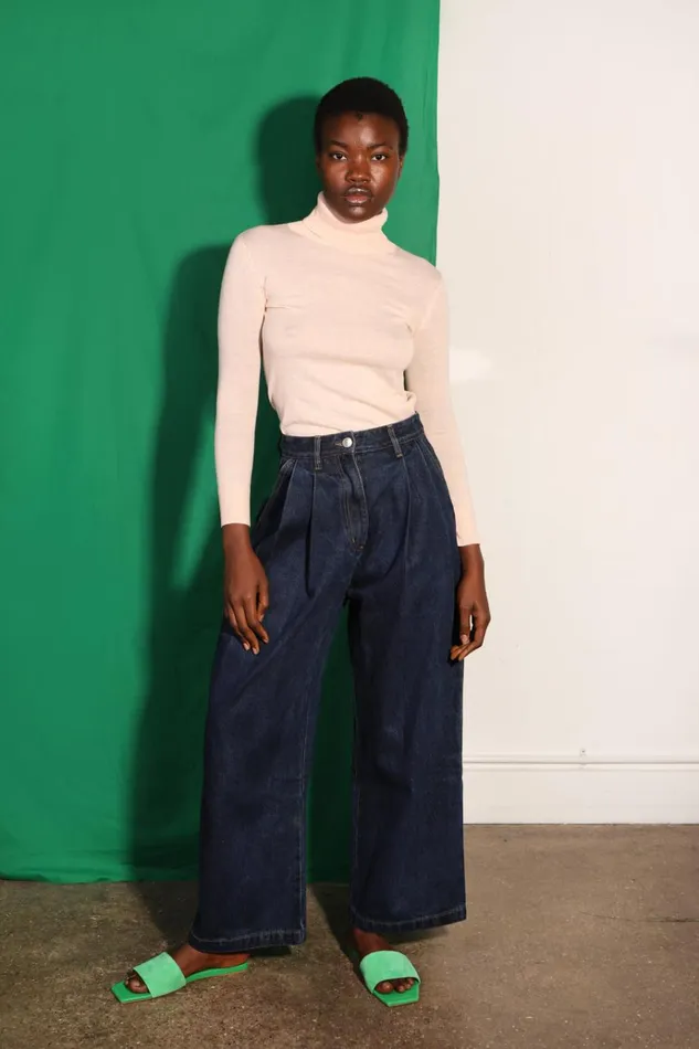 Women Myles Jean Indigo LF Markey Trousers