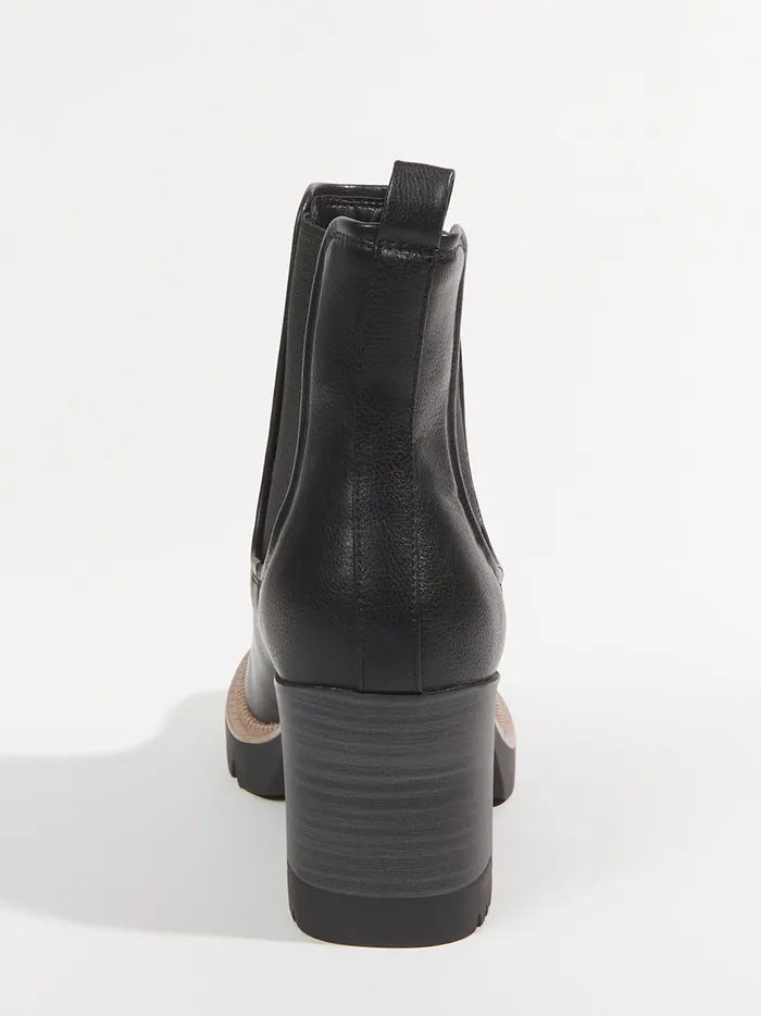 Women Nilo Lug Sole Boots Black Altar039d State Boots Booties