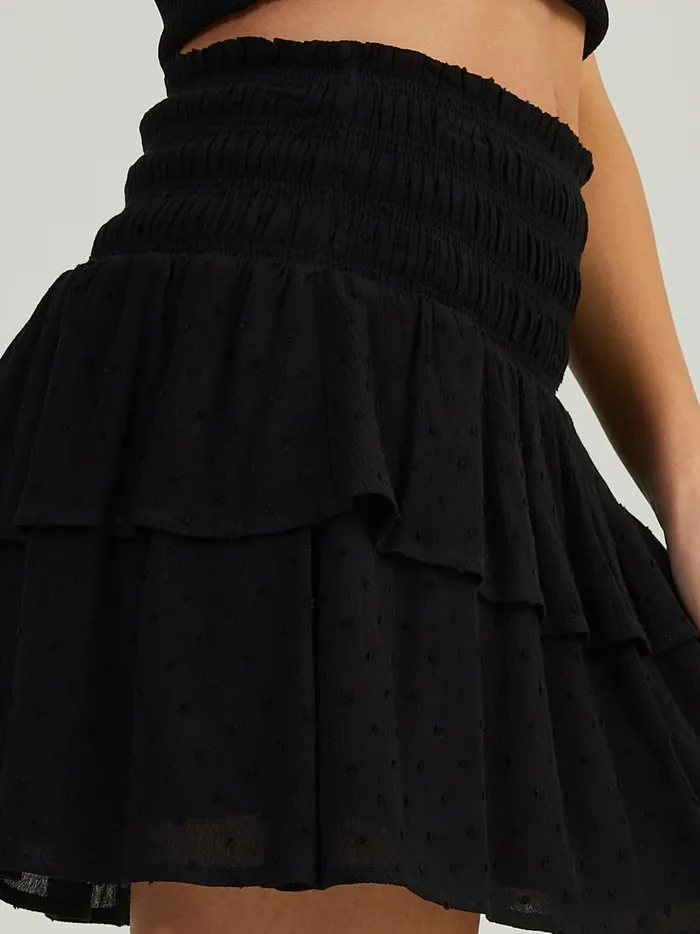 Women Nixi Clip Dot Skirt Black Altar039d State Skirts Skorts