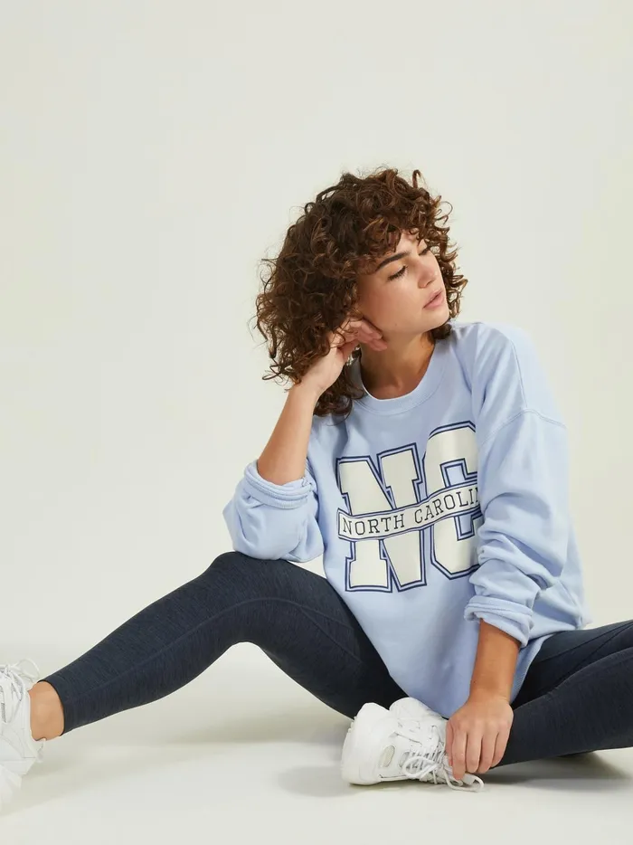 Women North Carolina Graphic Sweatshirt Skyway Altar039d State Activewear