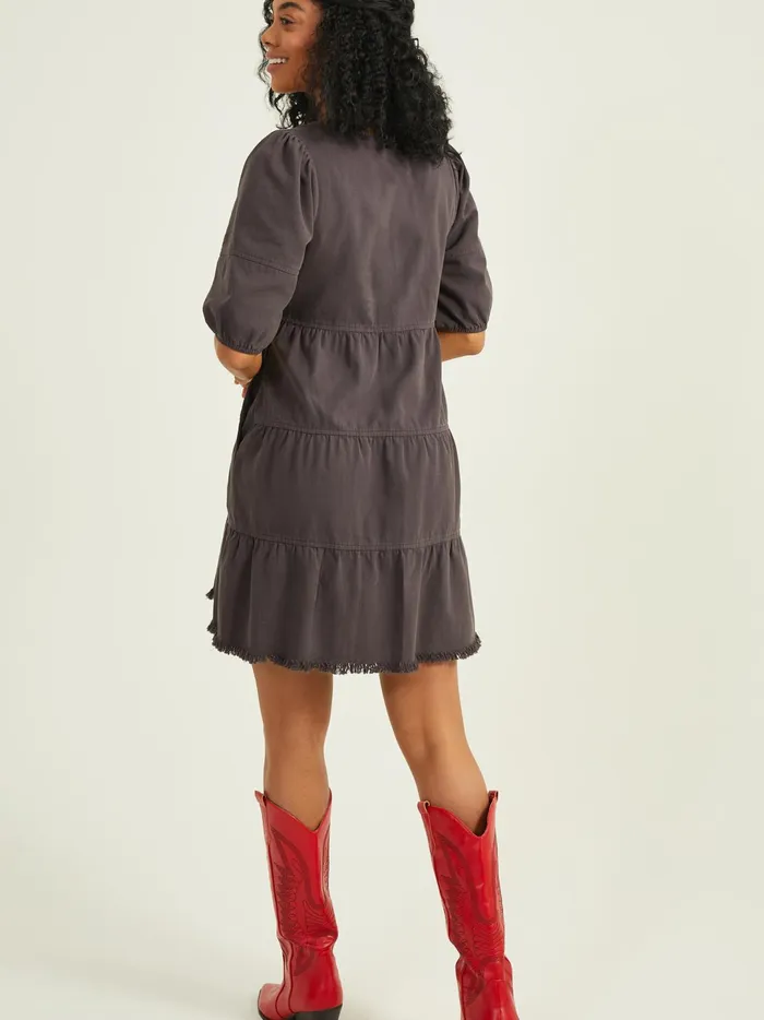 Women Nova Babydoll Dress Charcoal Altar039d State Casual