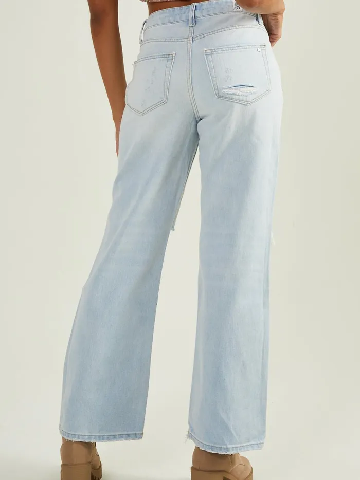 Women Nyla Straight Leg Jeans Lightwash Altar039d State Jeans