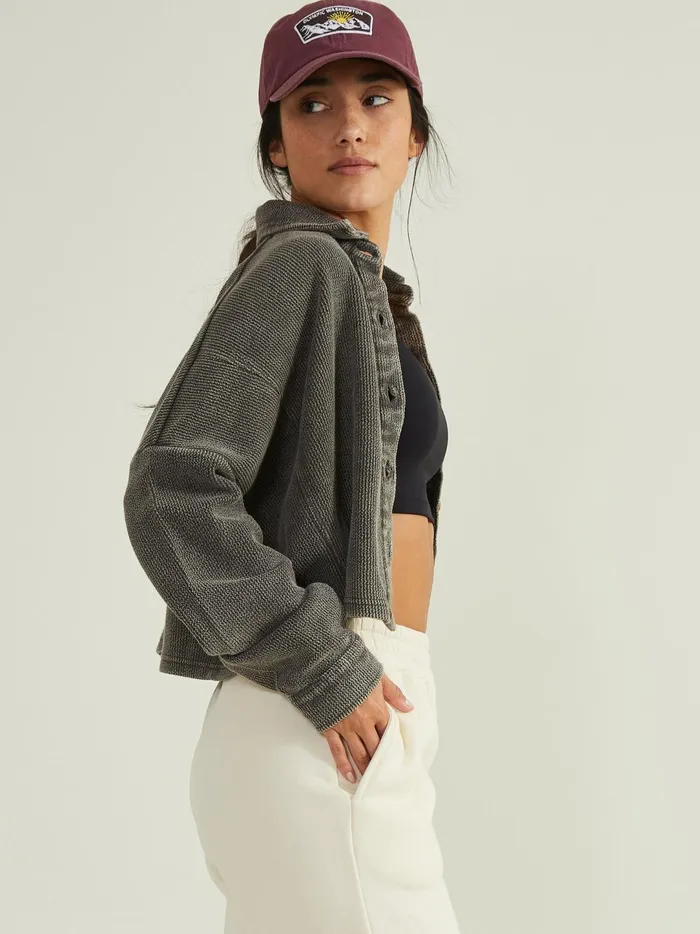 Women On Target Shacket Blackoyster Altar039d State Activewear