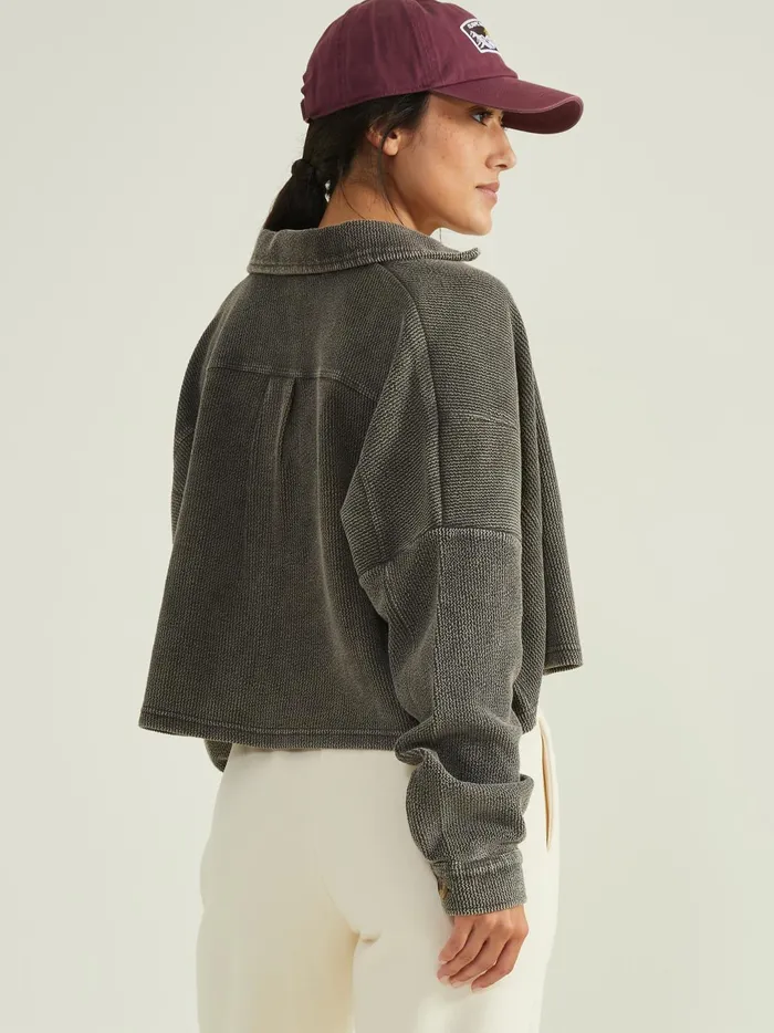 Women On Target Shacket Blackoyster Altar039d State Activewear