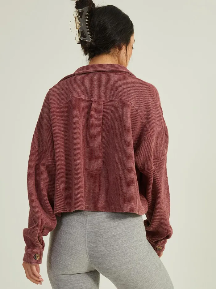 Women On Target Shacket Crushberry Altar039d State Activewear