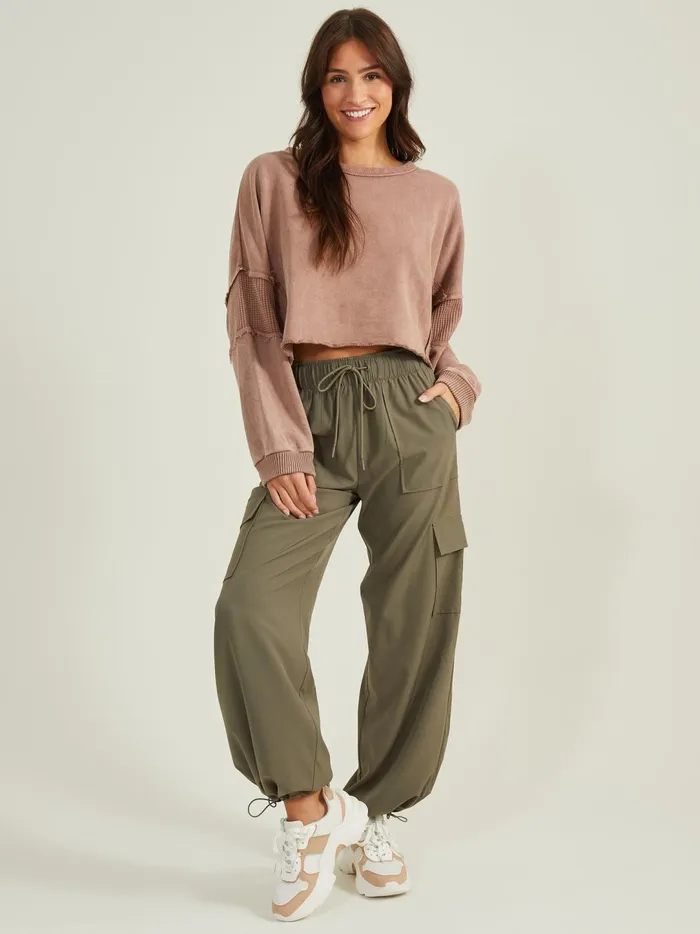 Women On The Run Cargo Pants Olive Altar039d State Activewear
