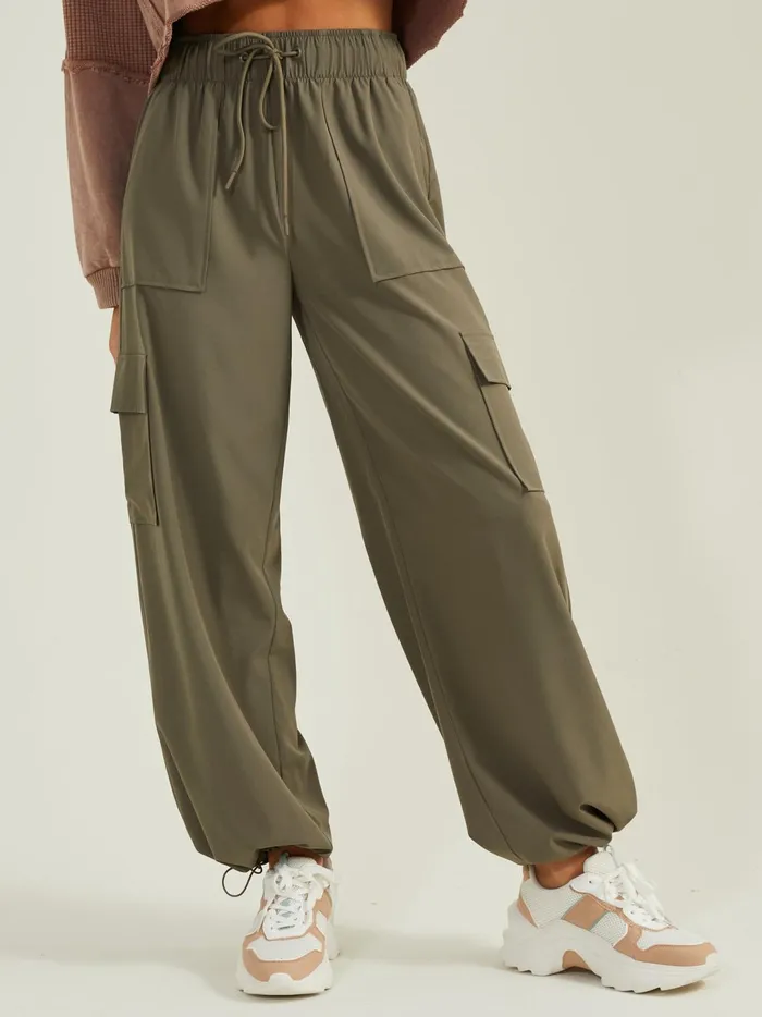 Women On The Run Cargo Pants Olive Altar039d State Activewear