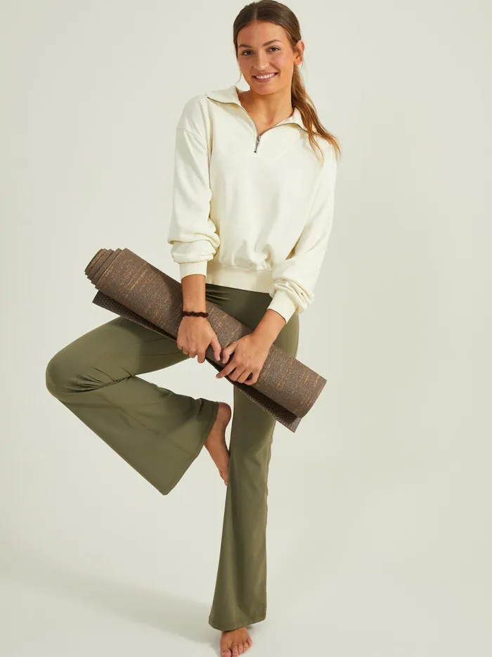 Women Out And About Pullover Cream Altar039d State Activewear