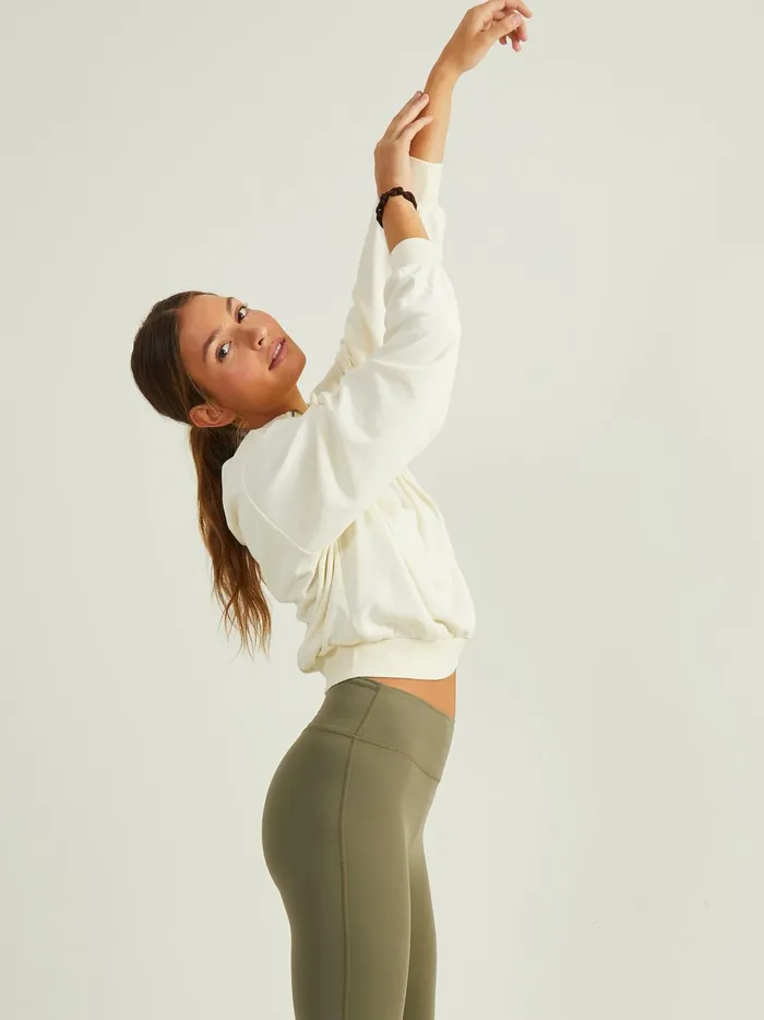 Women Out And About Pullover Cream Altar039d State Activewear