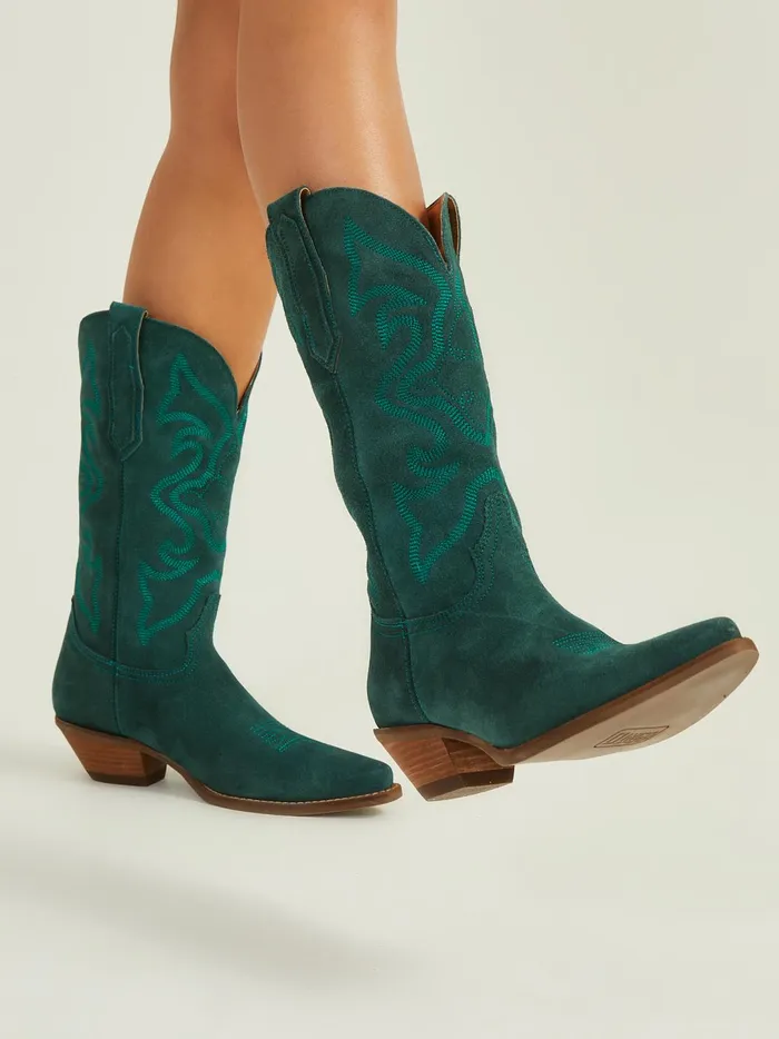 Women Out West Boots By Dingo Green Altar039d State Boots Booties