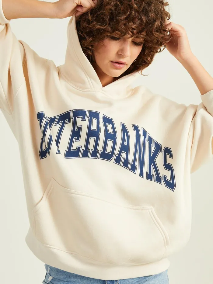 Women Outer Banks Oversized Hoodie Birch Altar039d State Graphics