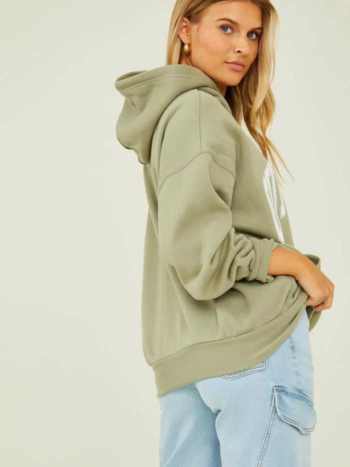 Women Outer Banks Oversized Hoodie Vetiver Altar039d State Graphics